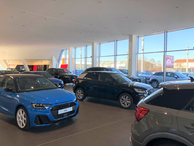 dealer showroom